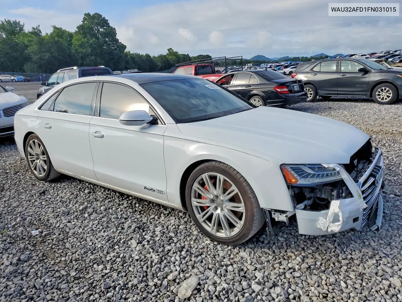 2015 Audi A8 VIN: WAU32AFD1FN031015 Lot: 60856636