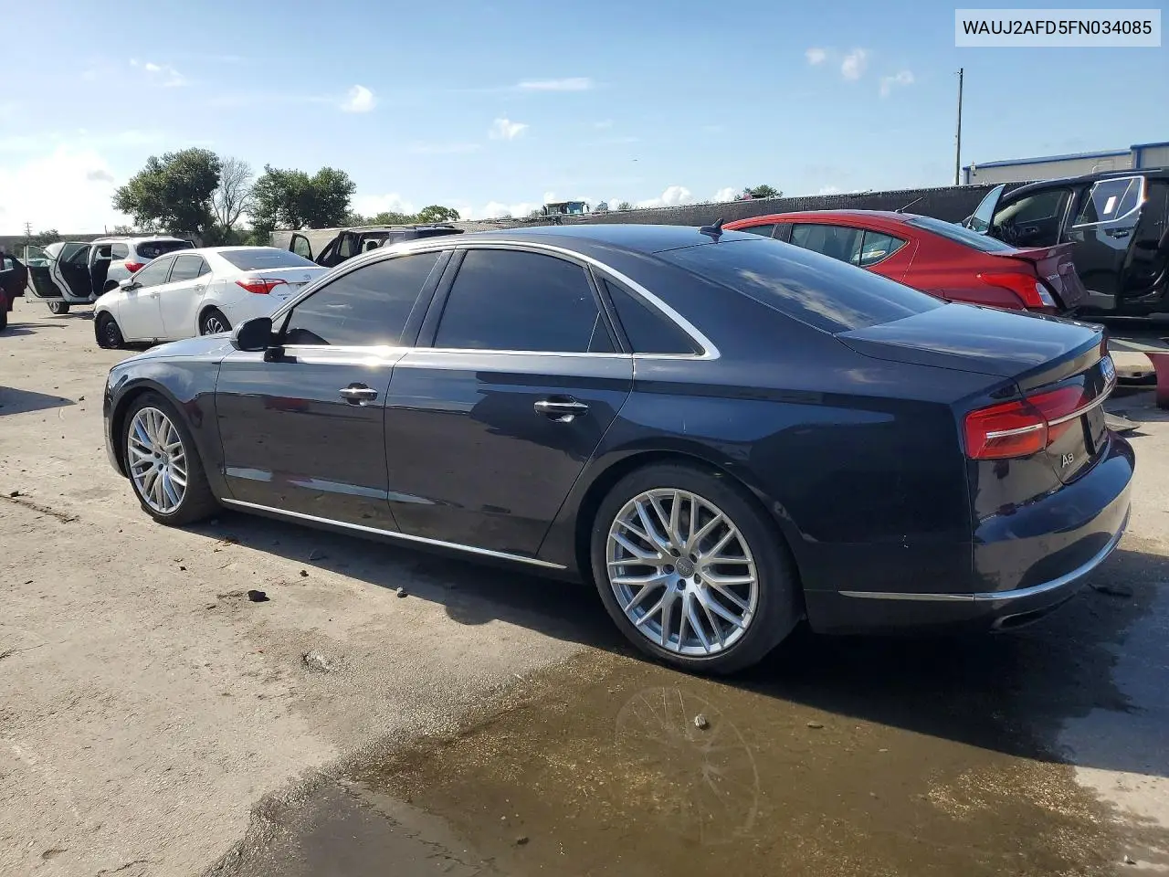 2015 Audi A8 Quattro VIN: WAUJ2AFD5FN034085 Lot: 61695826
