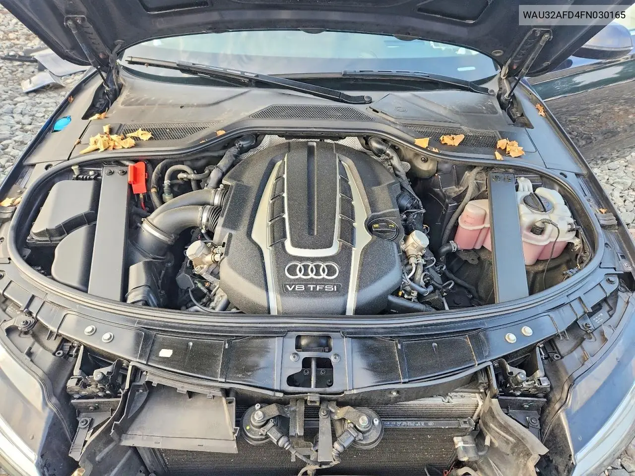 2015 Audi A8 L Quattro VIN: WAU32AFD4FN030165 Lot: 61866476