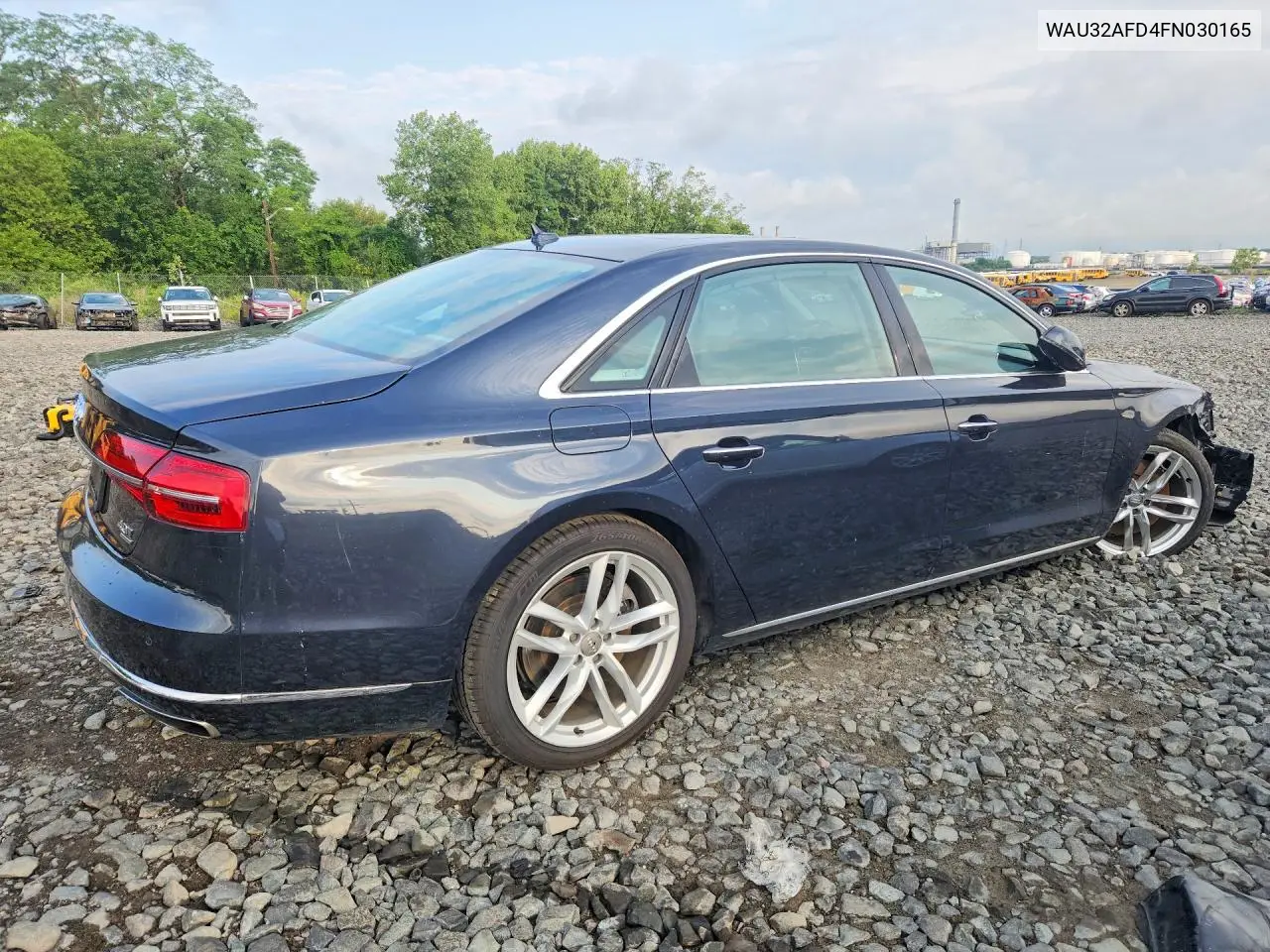 2015 Audi A8 L Quattro VIN: WAU32AFD4FN030165 Lot: 61866476