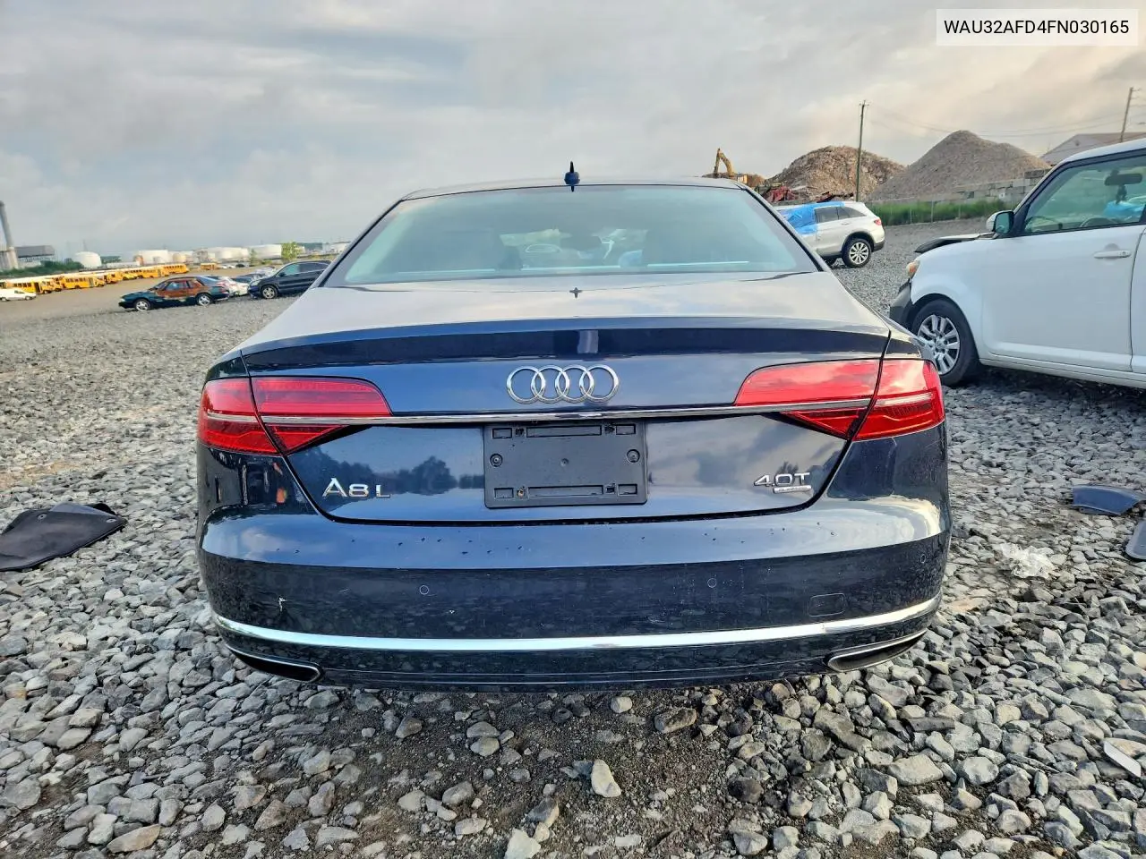 2015 Audi A8 L Quattro VIN: WAU32AFD4FN030165 Lot: 61866476