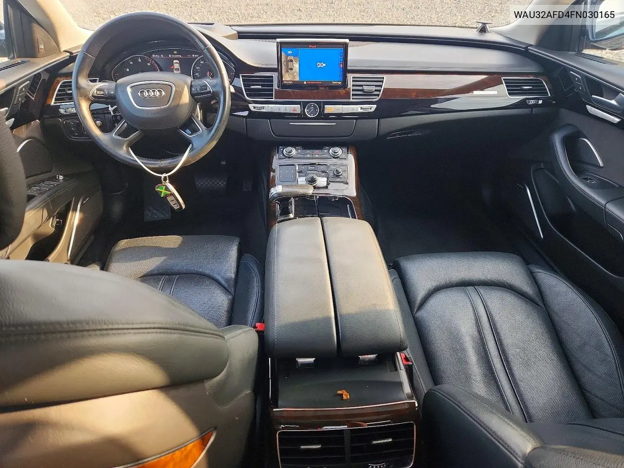 2015 Audi A8 L Quattro VIN: WAU32AFD4FN030165 Lot: 61866476