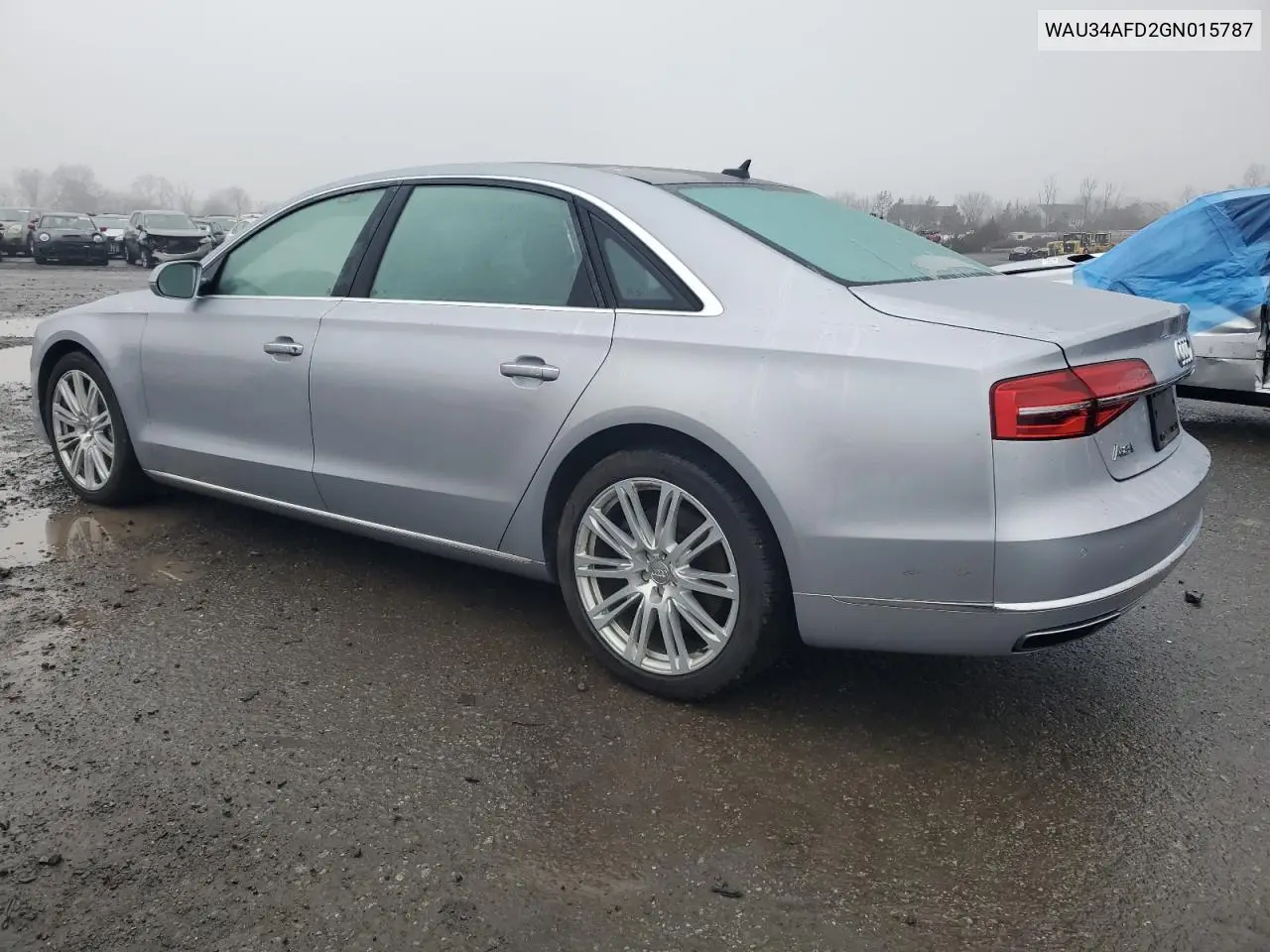 2016 Audi A8 L Quattro VIN: WAU34AFD2GN015787 Lot: 49703916