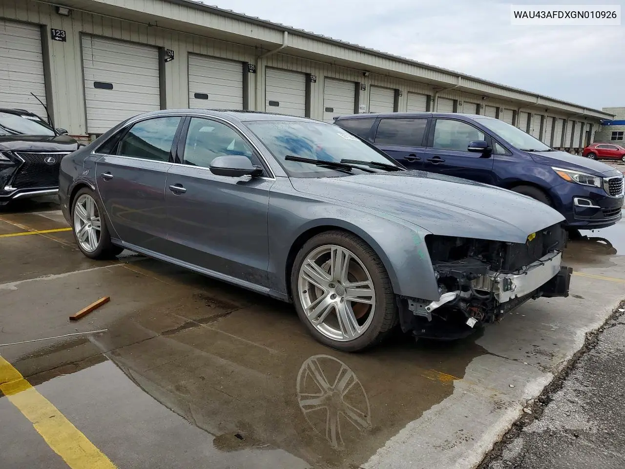 2016 Audi A8 L Quattro/Sport VIN: WAU43AFDXGN010926 Lot: 59115696