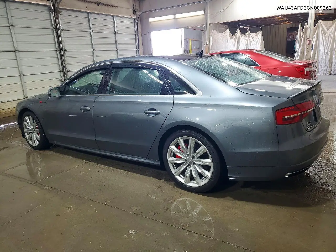 2016 Audi A8 L Quattro VIN: WAU43AFD3GN009262 Lot: 59985596