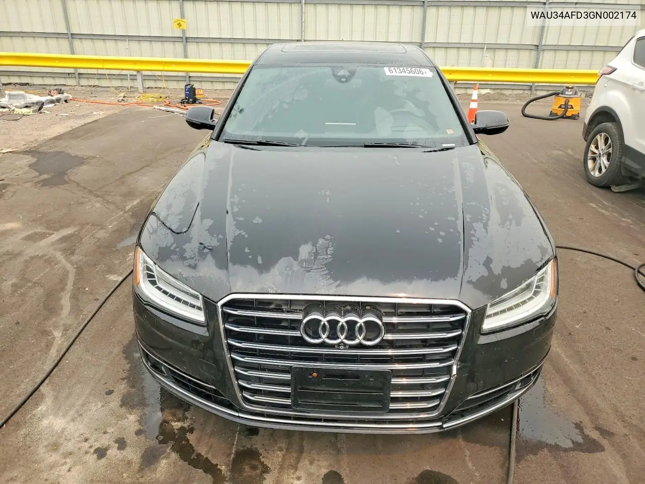 2016 Audi A8 L Quattro VIN: WAU34AFD3GN002174 Lot: 61345606