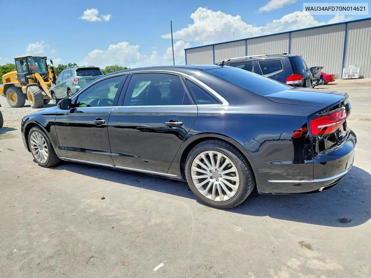 2016 Audi A8 L Quattro VIN: WAU34AFD7GN014621 Lot: 61481856