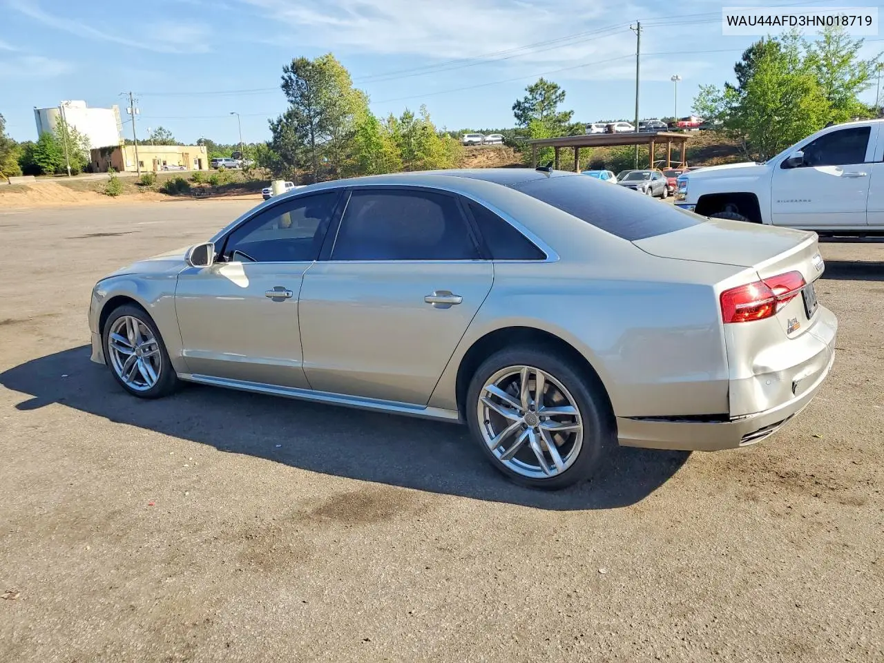 2017 Audi A8 L Quattro VIN: WAU44AFD3HN018719 Lot: 49623026