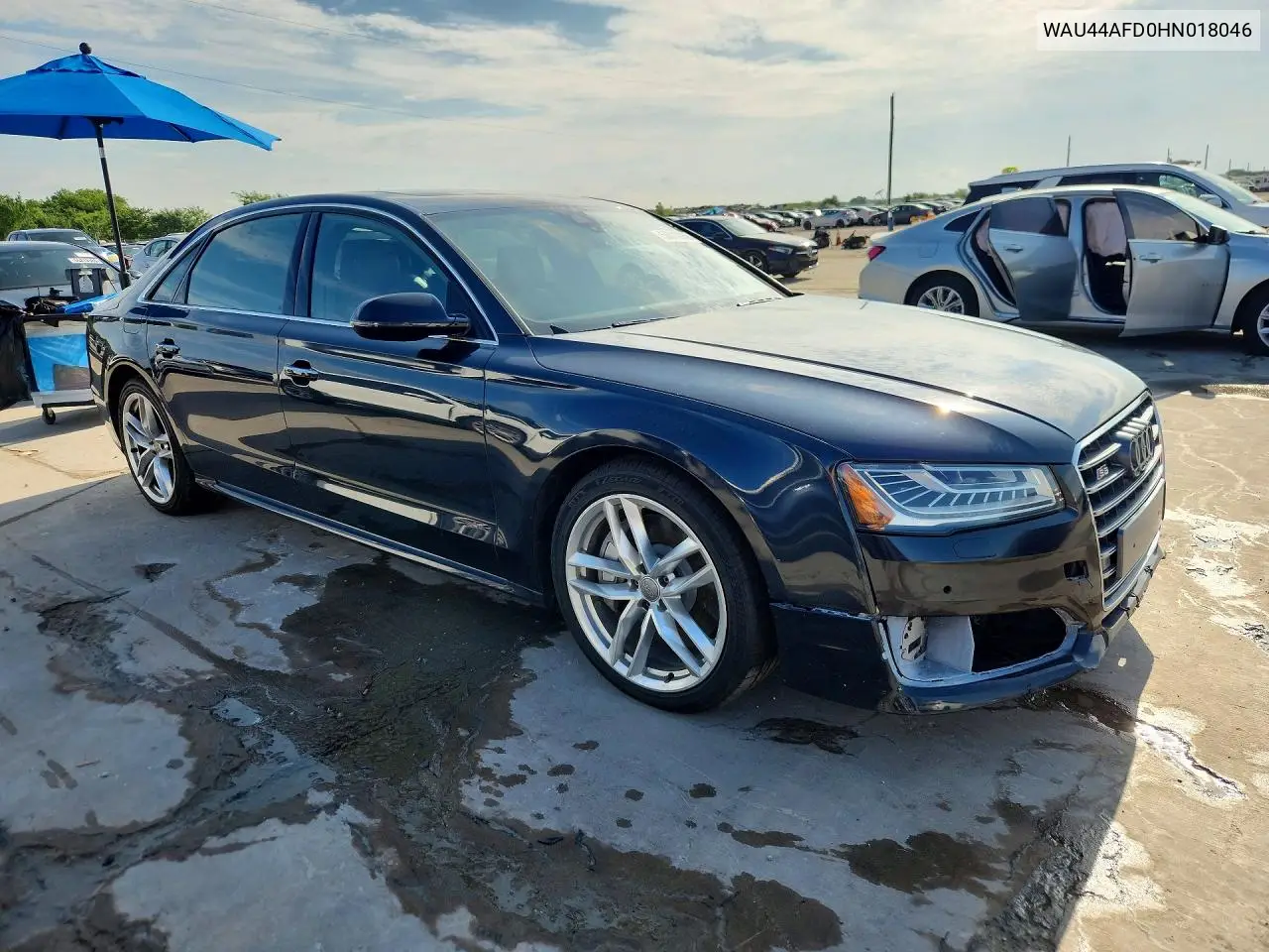 2017 Audi A8 L Quattro VIN: WAU44AFD0HN018046 Lot: 56316966