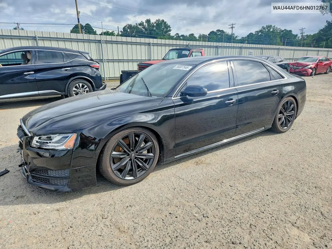 2017 Audi A8 L Quattro VIN: WAU44AFD6HN012767 Lot: 56687546