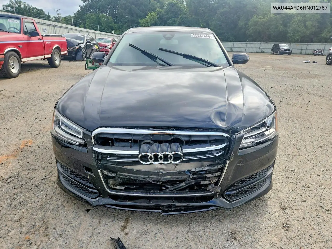 2017 Audi A8 L Quattro VIN: WAU44AFD6HN012767 Lot: 56687546