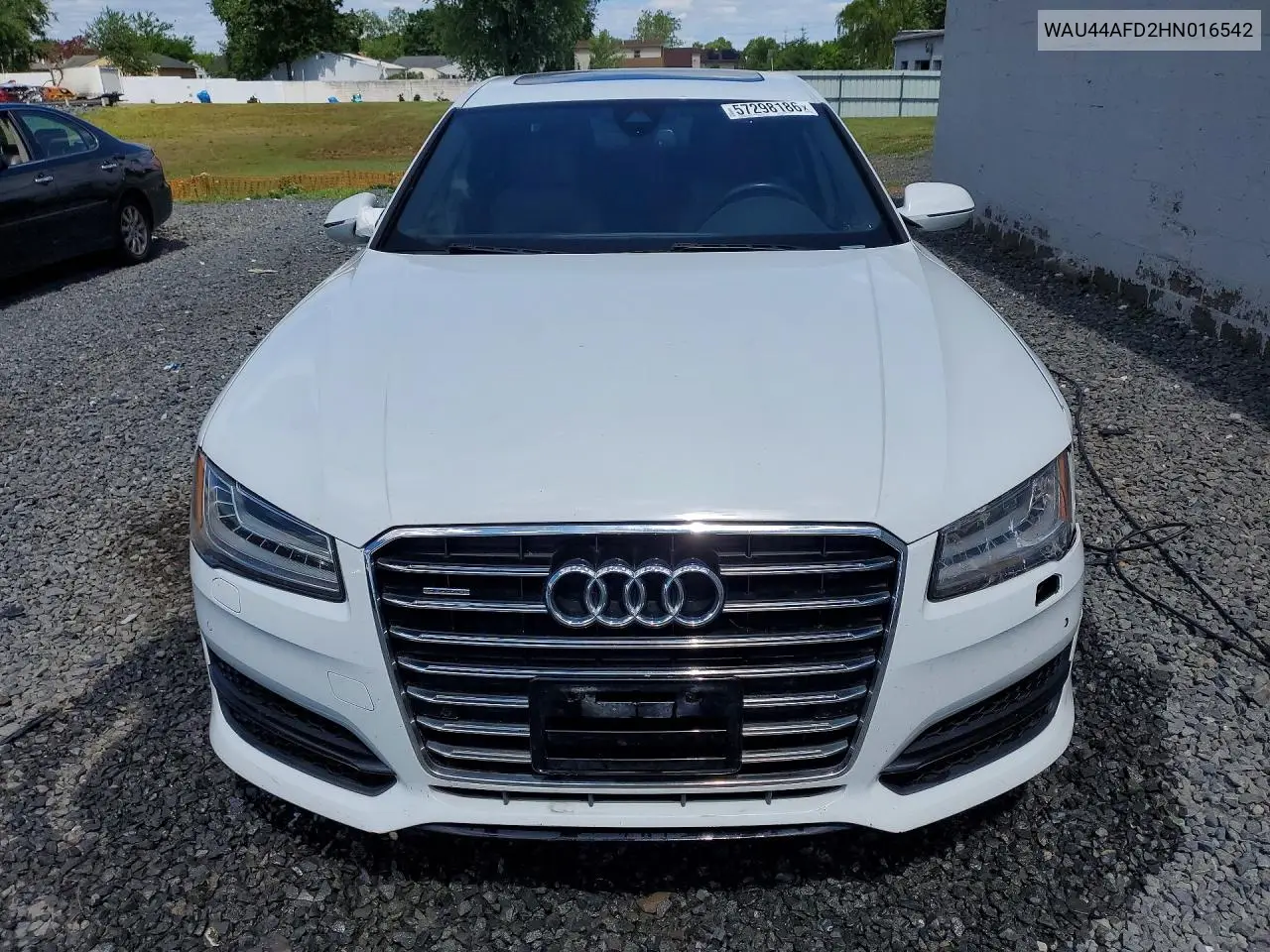 2017 Audi A8 L Quattro VIN: WAU44AFD2HN016542 Lot: 57298186