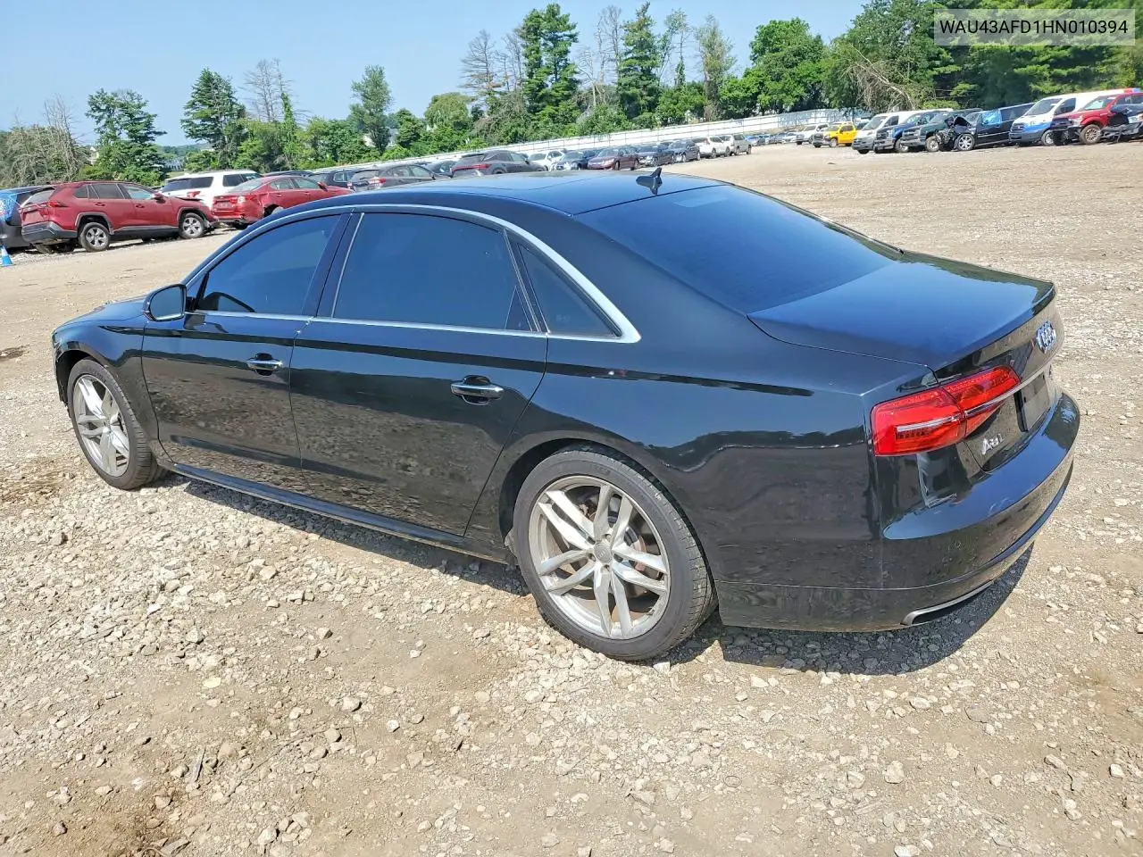 2017 Audi A8 L Quattro VIN: WAU43AFD1HN010394 Lot: 59123666