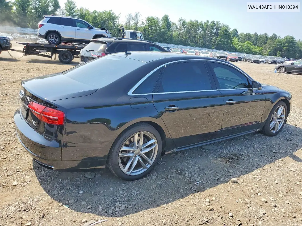 2017 Audi A8 L Quattro VIN: WAU43AFD1HN010394 Lot: 59123666