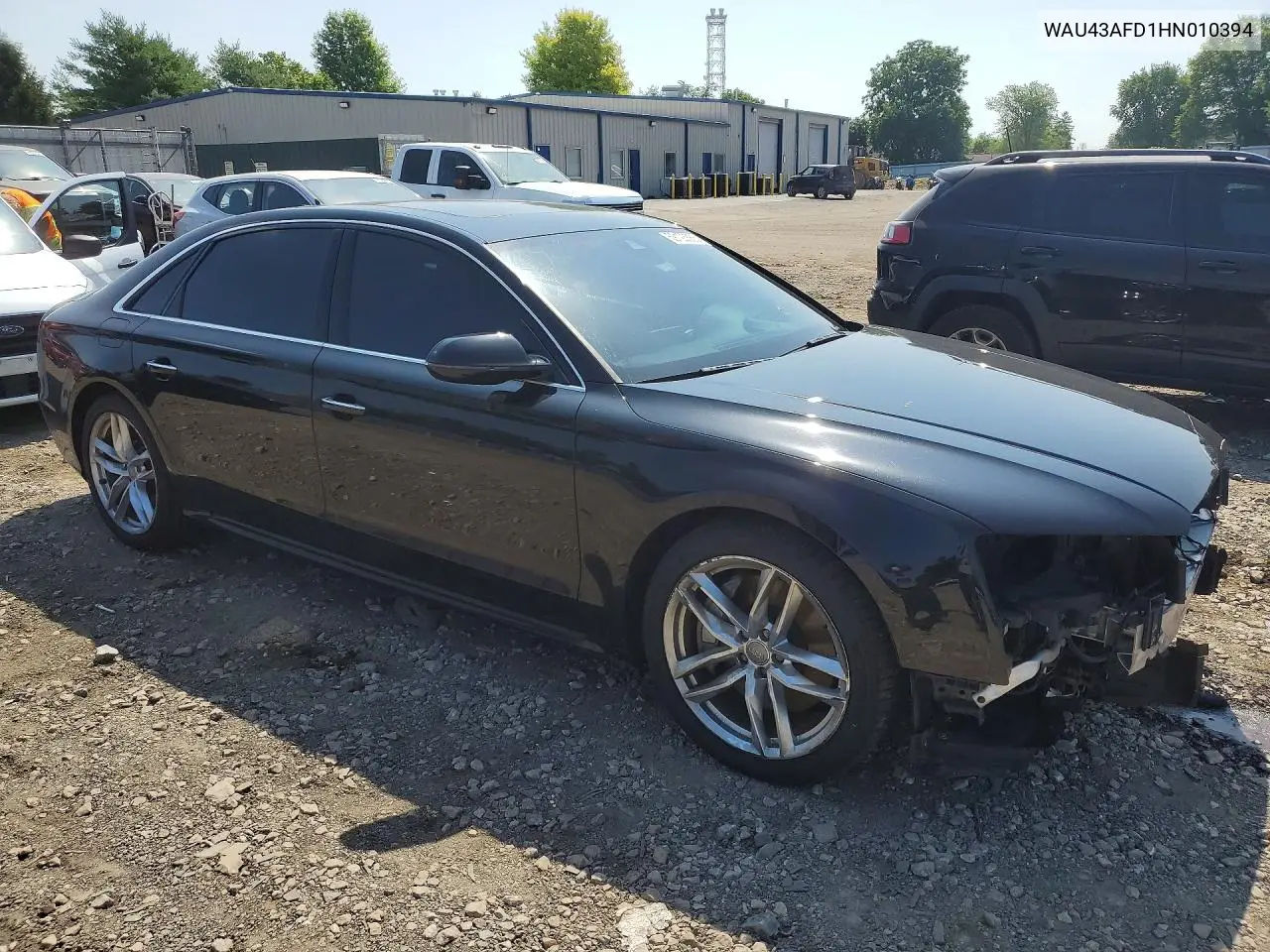 2017 Audi A8 L Quattro VIN: WAU43AFD1HN010394 Lot: 59123666
