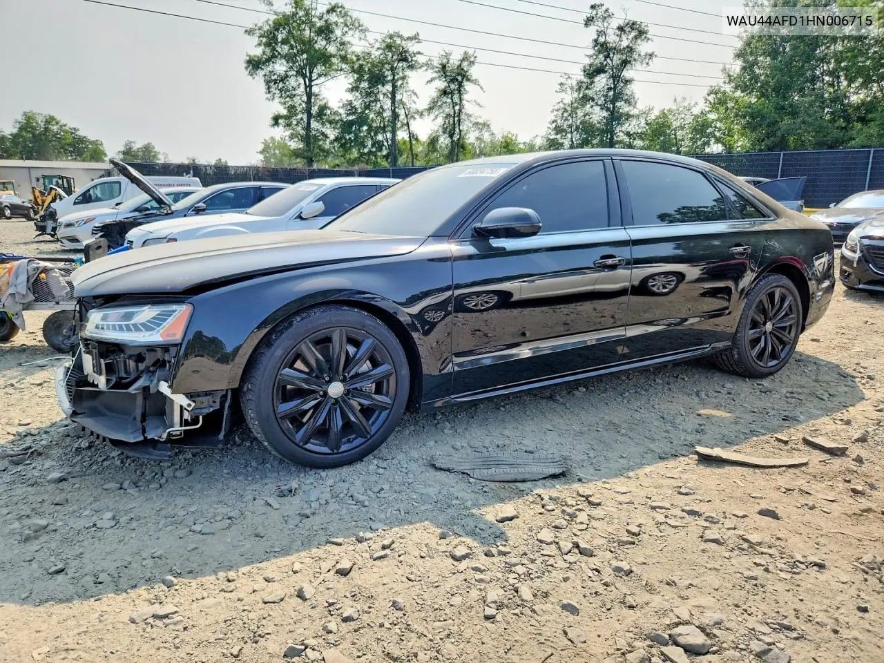 2017 Audi A8 L Quattro VIN: WAU44AFD1HN006715 Lot: 60034756