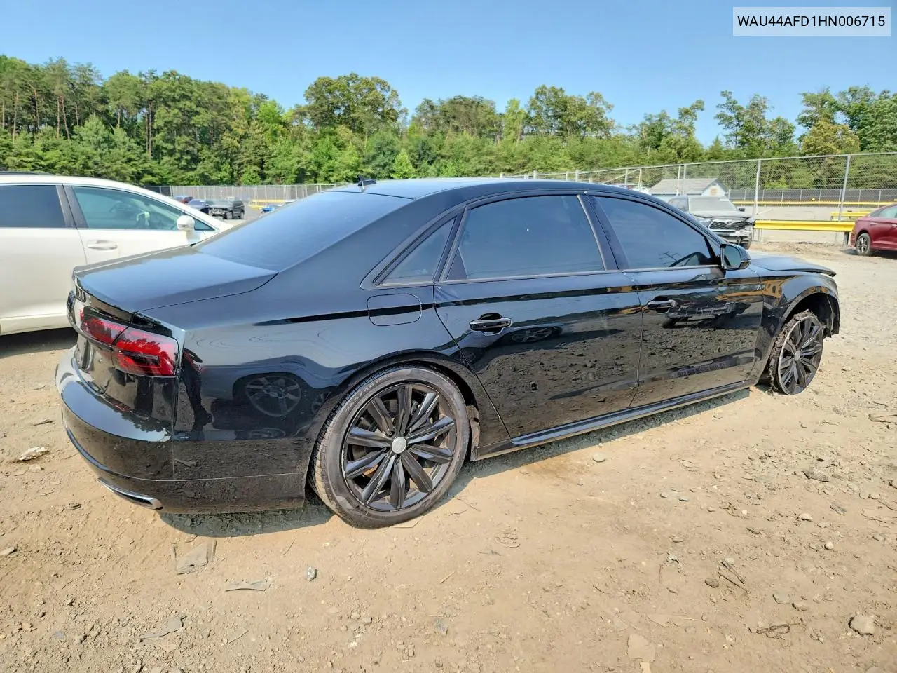 2017 Audi A8 L Quattro VIN: WAU44AFD1HN006715 Lot: 60034756