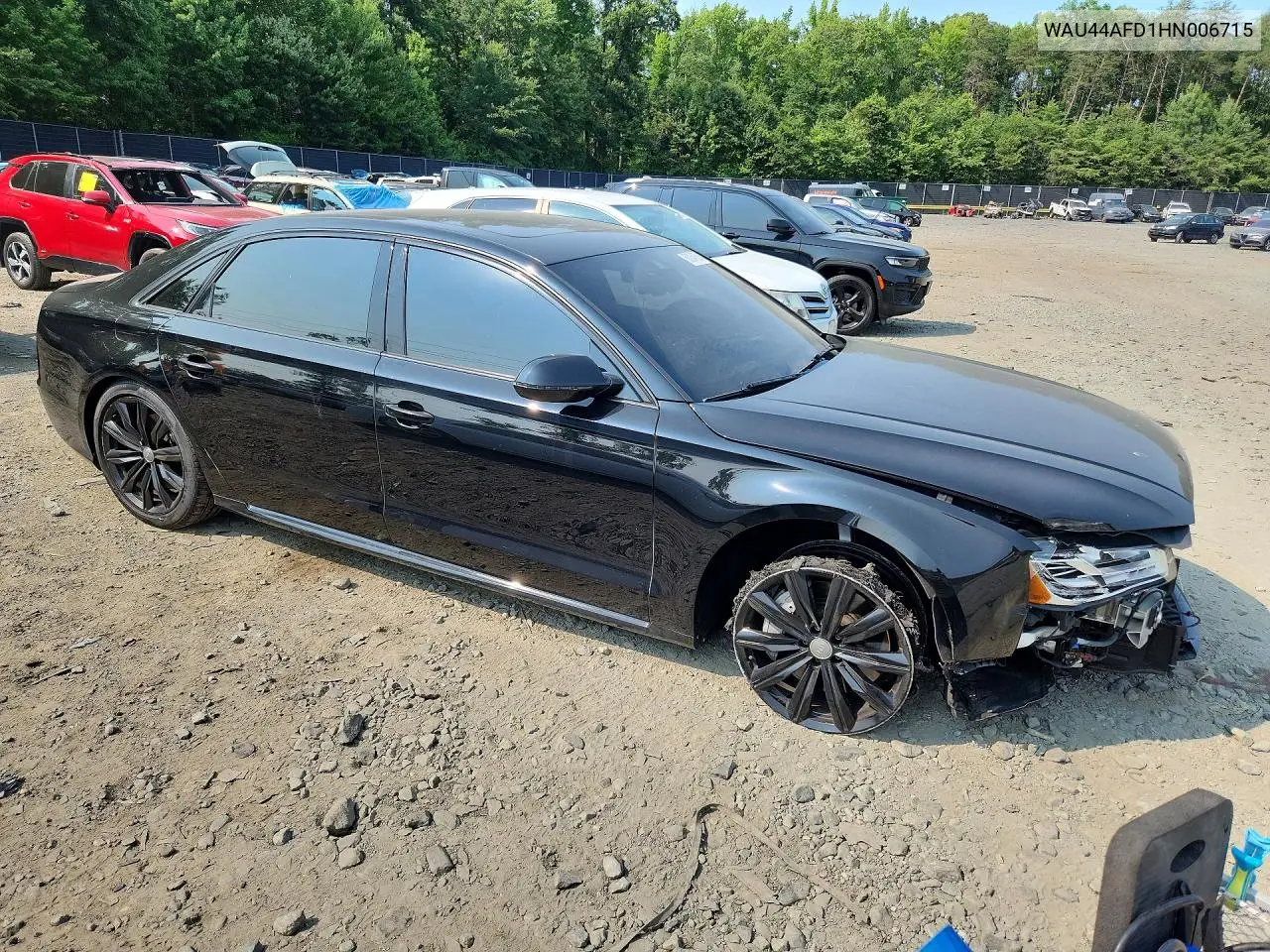 2017 Audi A8 L Quattro VIN: WAU44AFD1HN006715 Lot: 60034756