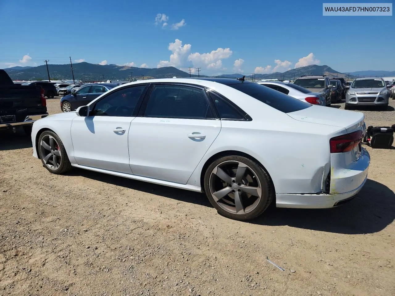 2017 Audi A8 L Quattro VIN: WAU43AFD7HN007323 Lot: 60694236