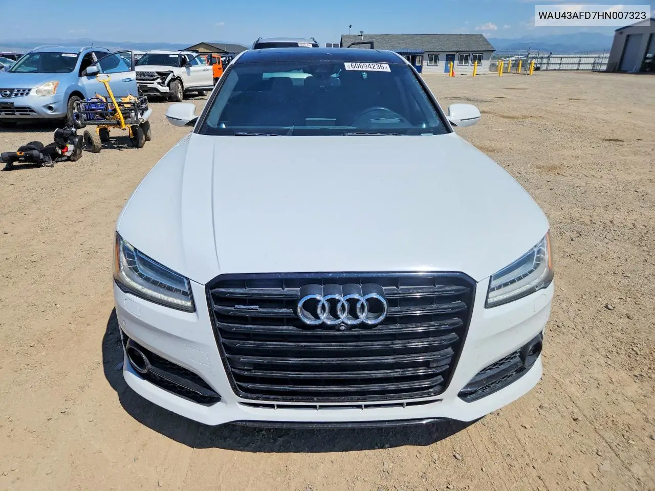 2017 Audi A8 L Quattro VIN: WAU43AFD7HN007323 Lot: 60694236