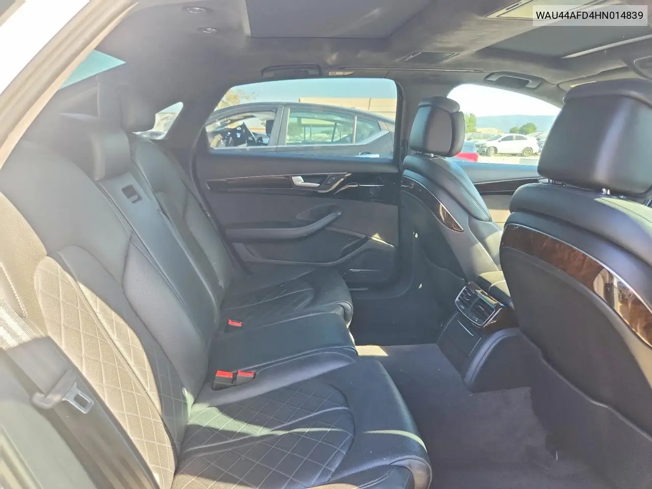 2017 Audi A8 L Quattro VIN: WAU44AFD4HN014839 Lot: 61589296