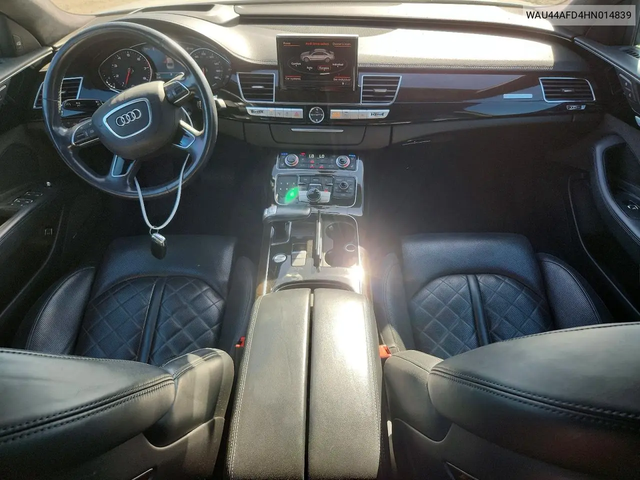 2017 Audi A8 L Quattro VIN: WAU44AFD4HN014839 Lot: 61589296