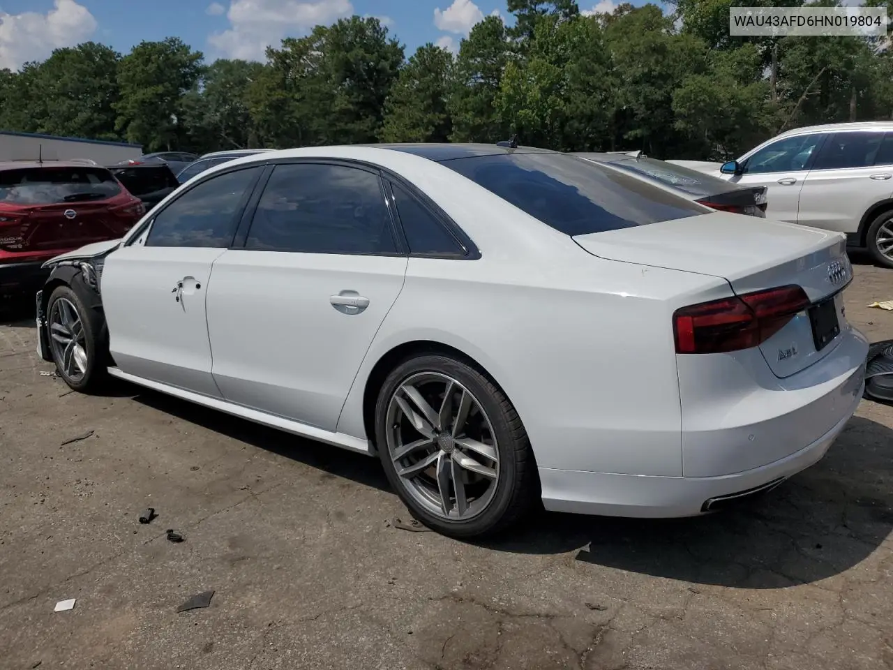 2017 Audi A8 L Quattro VIN: WAU43AFD6HN019804 Lot: 70745785