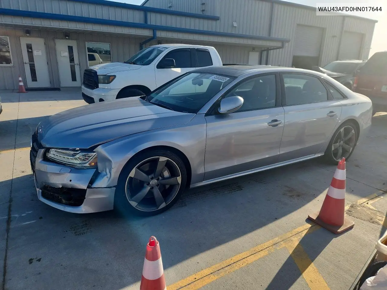 2017 Audi A8 L Quattro VIN: WAU43AFD0HN017644 Lot: 95588885