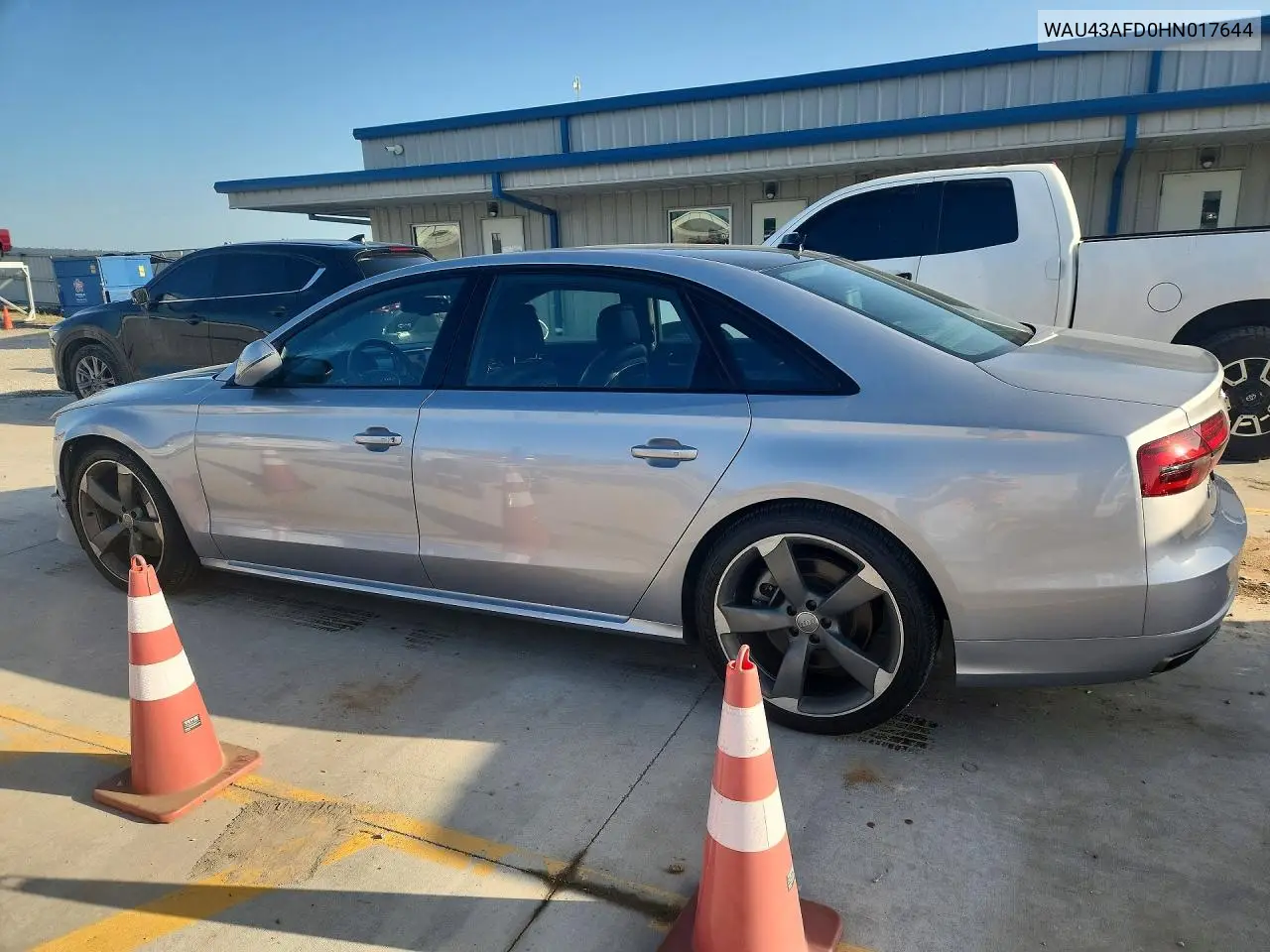 2017 Audi A8 L Quattro VIN: WAU43AFD0HN017644 Lot: 95588885