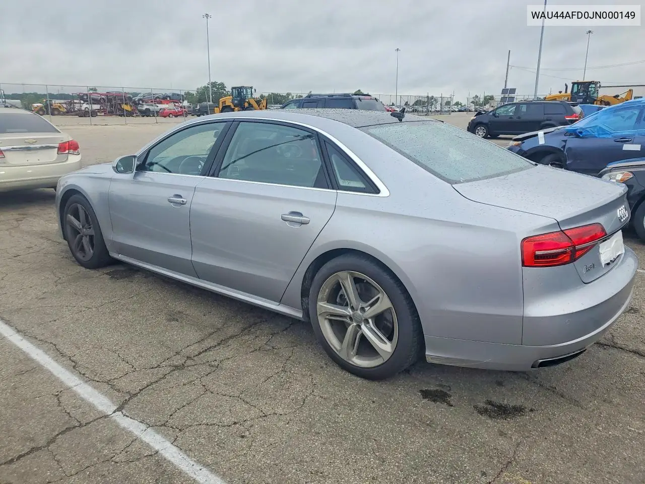 2018 Audi A8 L Quattro VIN: WAU44AFD0JN000149 Lot: 56944886