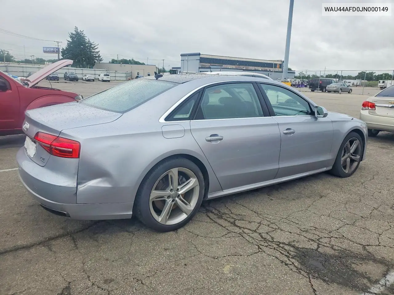 2018 Audi A8 L Quattro VIN: WAU44AFD0JN000149 Lot: 56944886