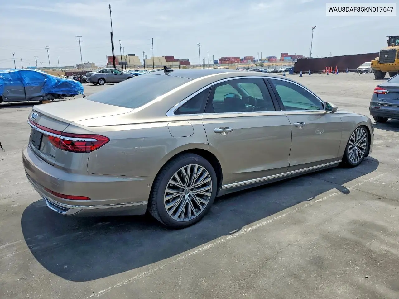2019 Audi A8 L VIN: WAU8DAF85KN017647 Lot: 55817596