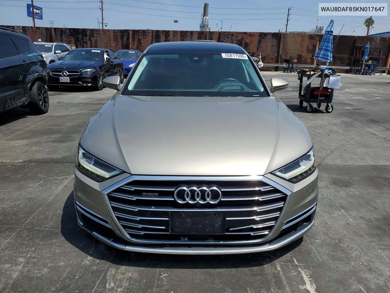 2019 Audi A8 L VIN: WAU8DAF85KN017647 Lot: 55817596