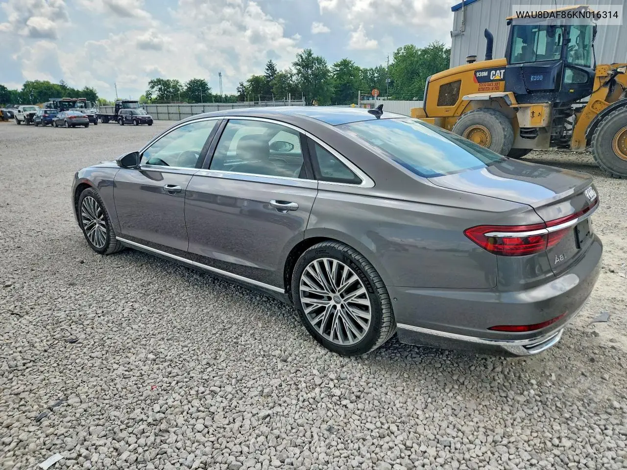 2019 Audi A8 L VIN: WAU8DAF86KN016314 Lot: 59353366
