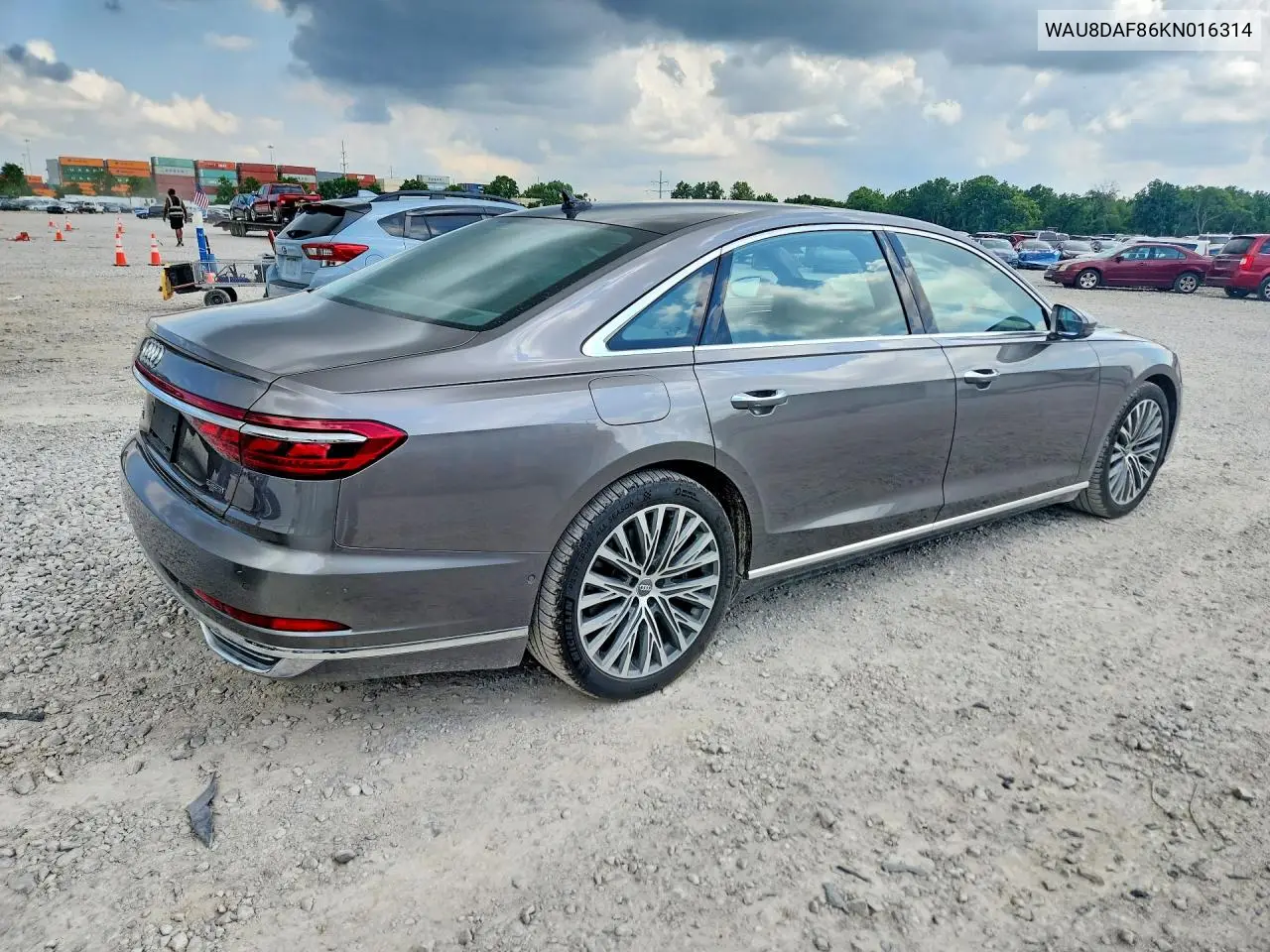 2019 Audi A8 L VIN: WAU8DAF86KN016314 Lot: 59353366