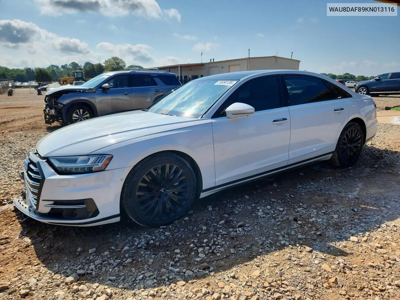 2019 Audi A8 L VIN: WAU8DAF89KN013116 Lot: 59658136