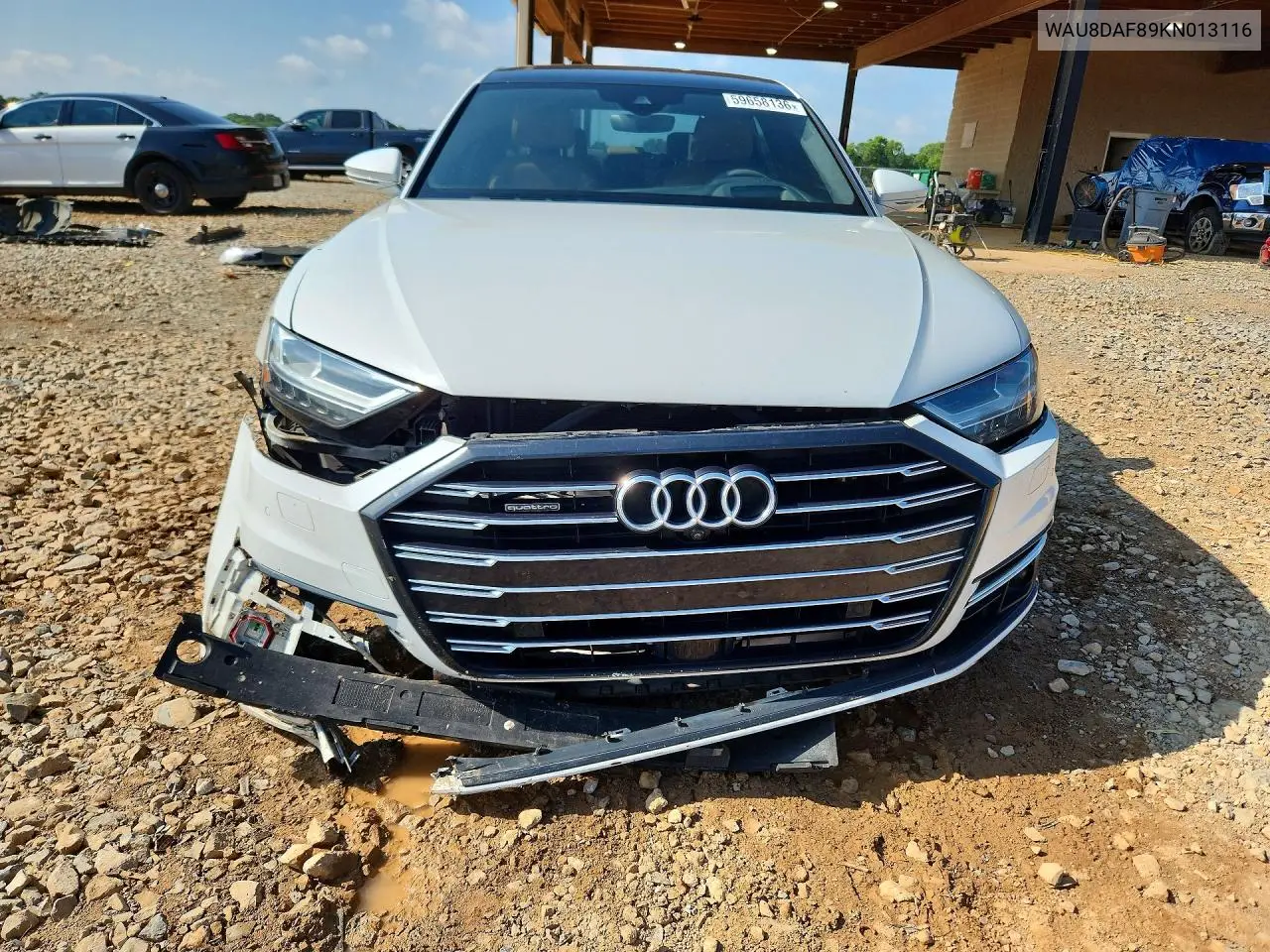 2019 Audi A8 L VIN: WAU8DAF89KN013116 Lot: 59658136
