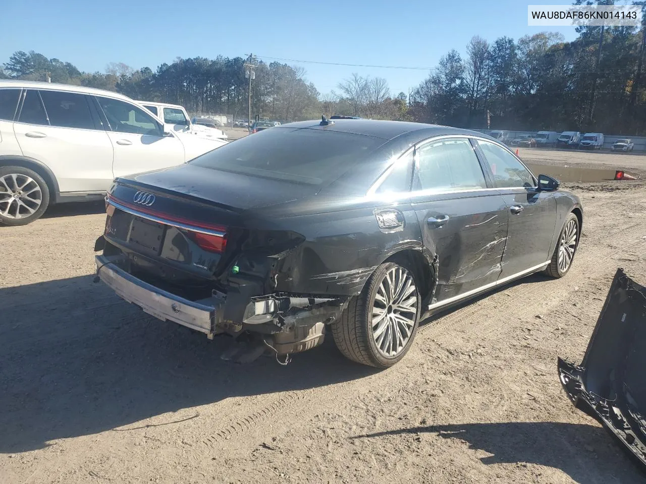 2019 Audi A8 L VIN: WAU8DAF86KN014143 Lot: 85437434