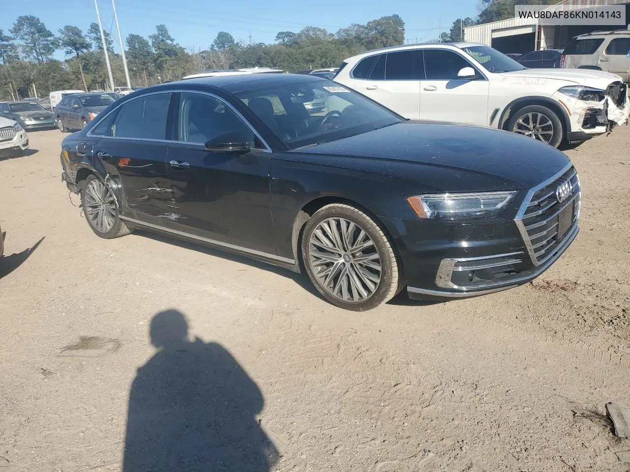 2019 Audi A8 L VIN: WAU8DAF86KN014143 Lot: 85437434
