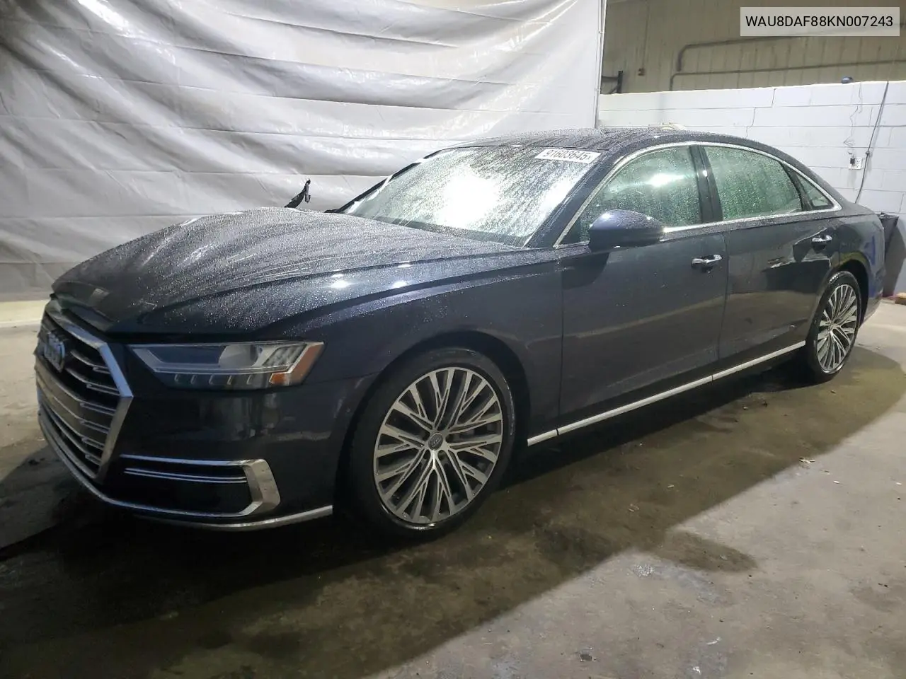 2019 Audi A8 L VIN: WAU8DAF88KN007243 Lot: 91603645