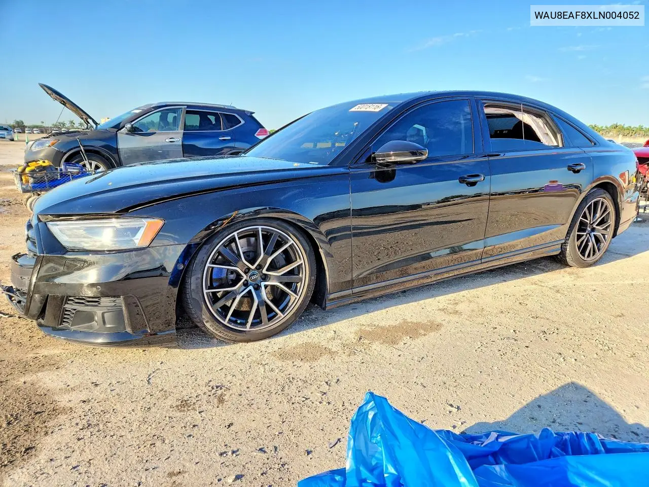2020 Audi A8 L VIN: WAU8EAF8XLN004052 Lot: 50018116
