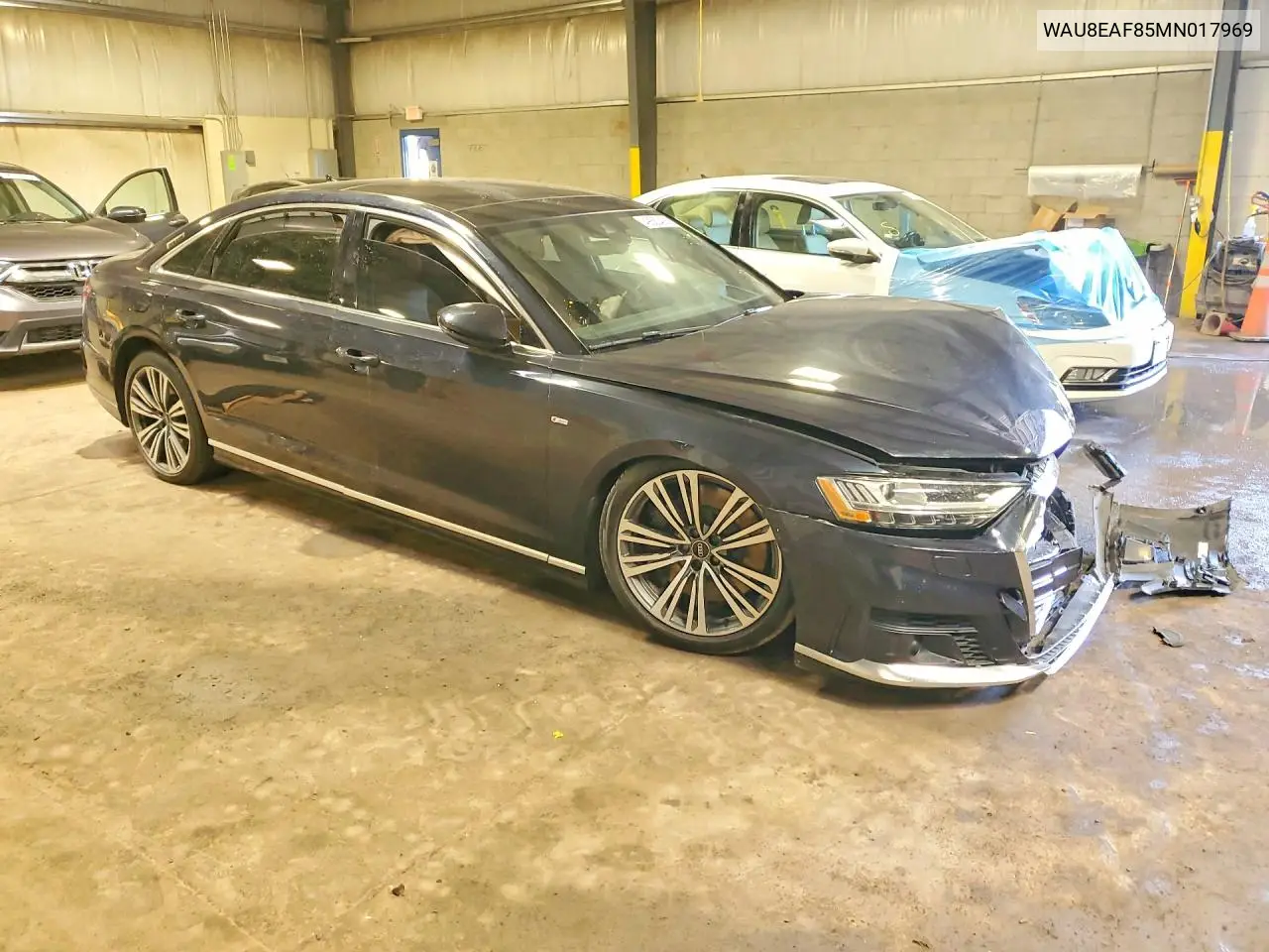 2021 Audi A8 L VIN: WAU8EAF85MN017969 Lot: 49880436