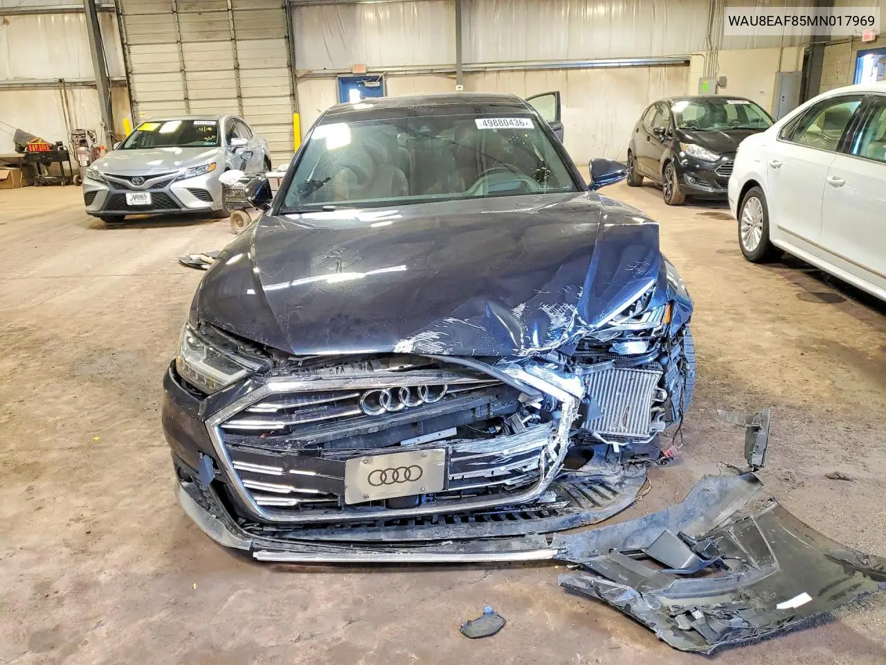 2021 Audi A8 L VIN: WAU8EAF85MN017969 Lot: 49880436