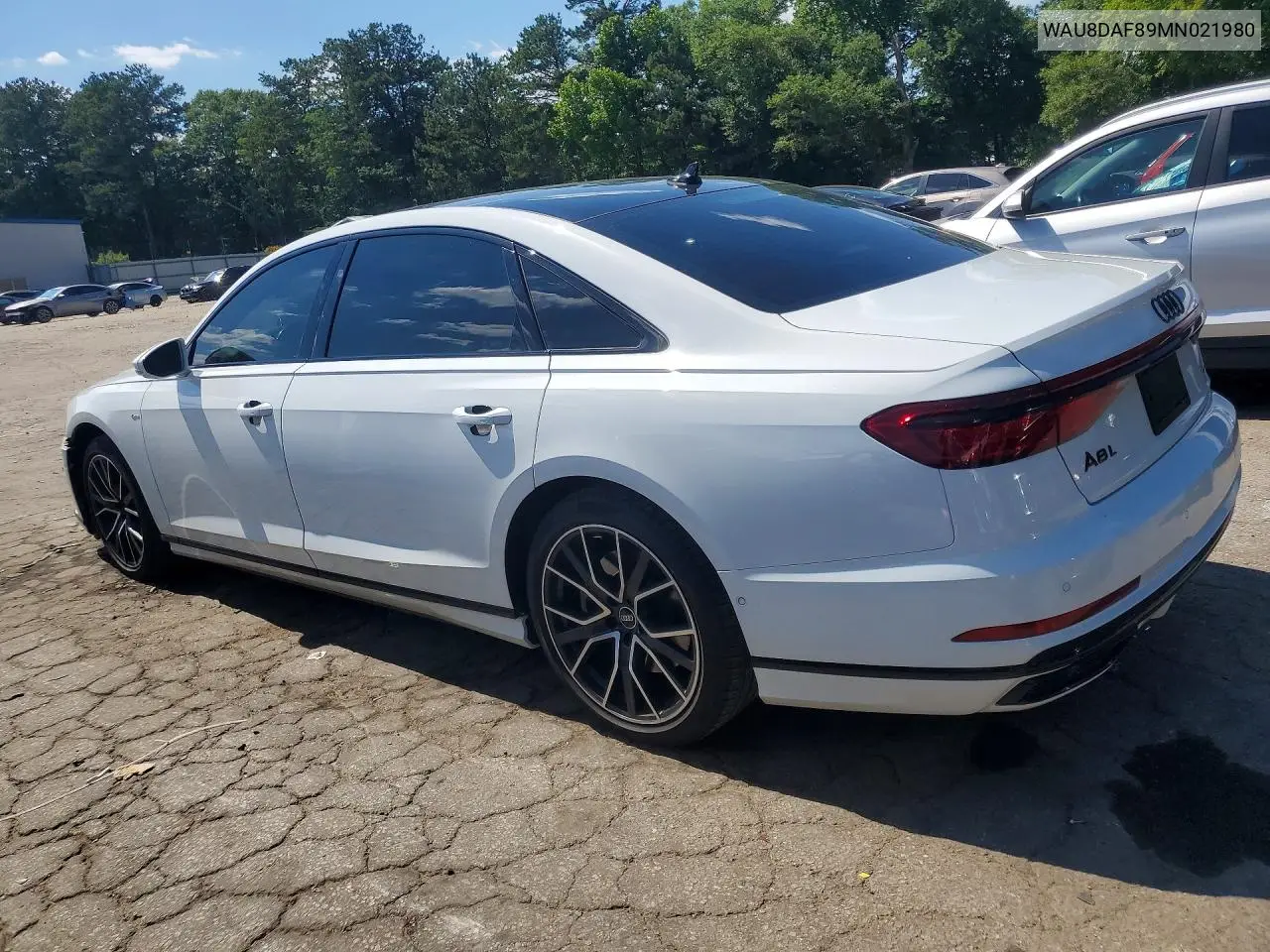 2021 Audi A8 L VIN: WAU8DAF89MN021980 Lot: 55940786