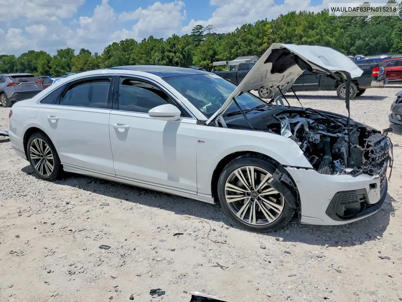 2023 Audi A8 L VIN: WAULDAF83PN015218 Lot: 59275996