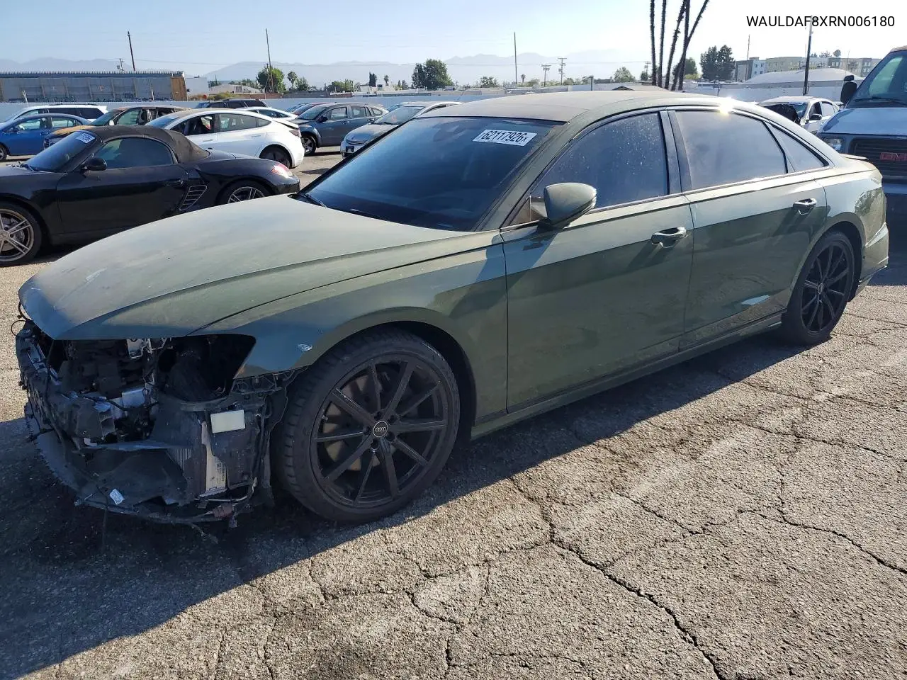 2024 Audi A8 L VIN: WAULDAF8XRN006180 Lot: 62117926