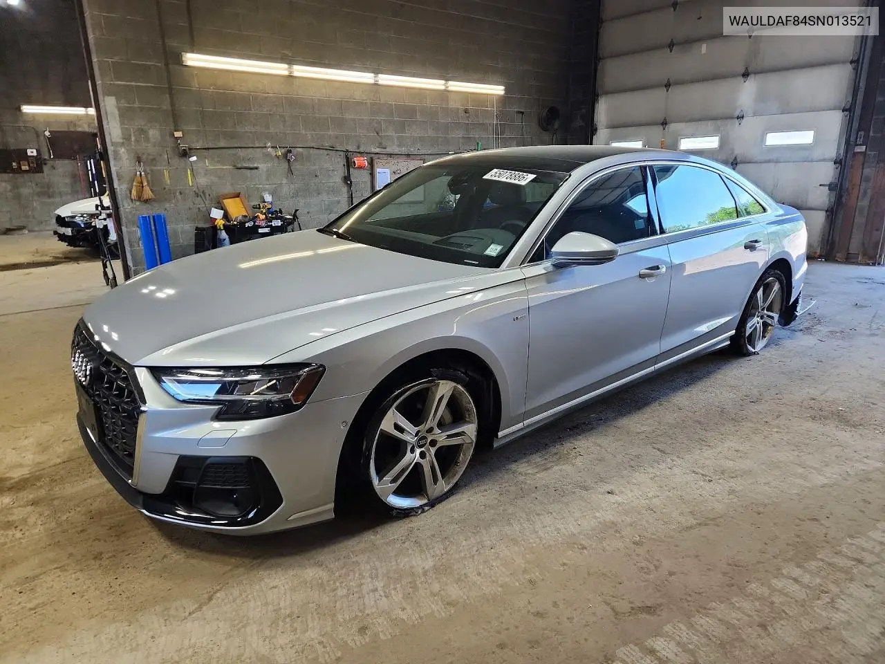 2025 Audi A8 L VIN: WAULDAF84SN013521 Lot: 55078886