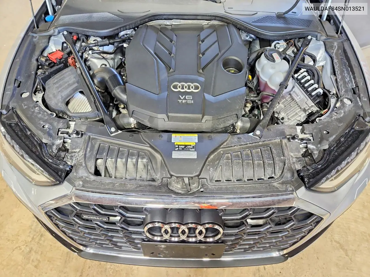 2025 Audi A8 L VIN: WAULDAF84SN013521 Lot: 55078886