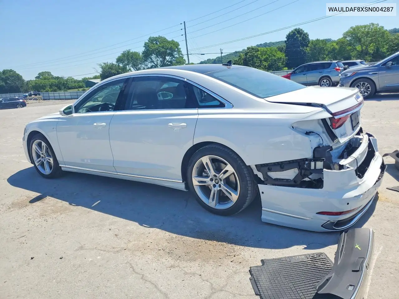 2025 Audi A8 L VIN: WAULDAF8XSN004287 Lot: 55472296