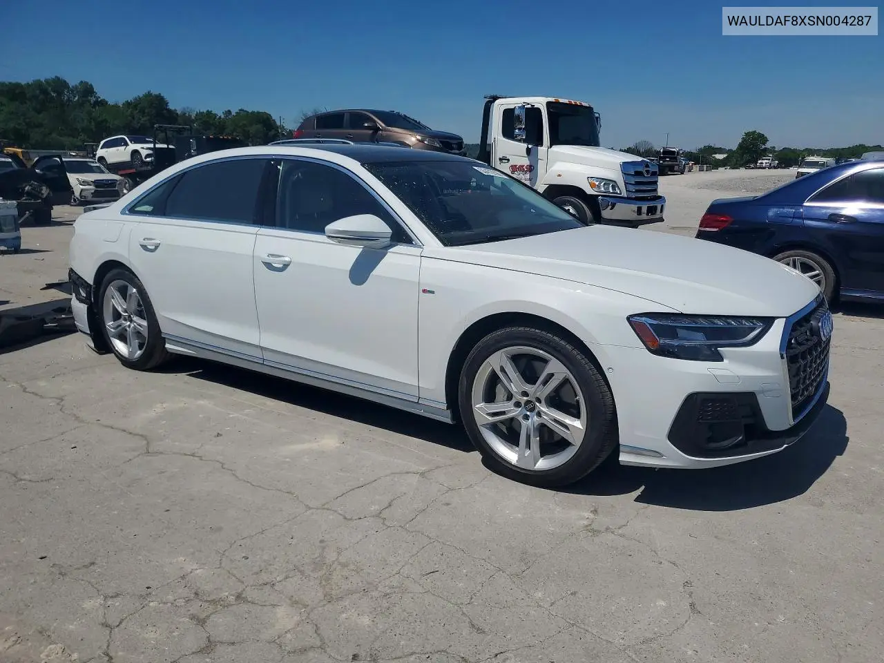 2025 Audi A8 L VIN: WAULDAF8XSN004287 Lot: 55472296